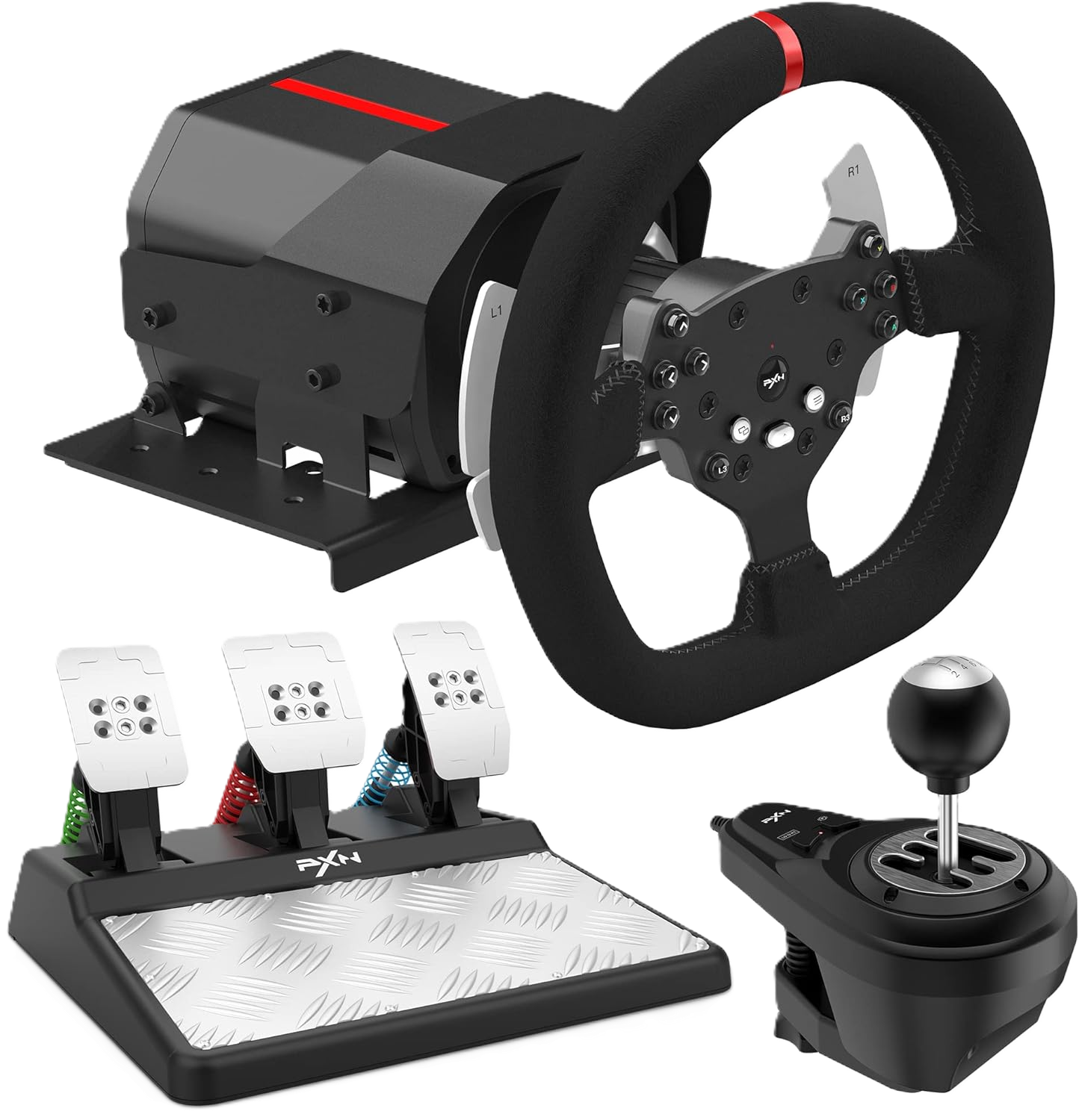 V10 Force Feedback Racing Wheel